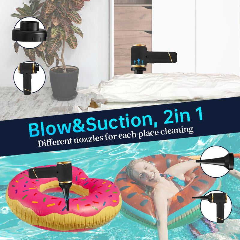 OMO Handheld Cordless Vacuum Cleaner, 5000PA Portable Car Vacuum, Integrated Suction and Blowing Cordless Vacuum, Suitable for Households, Cars, and Pets